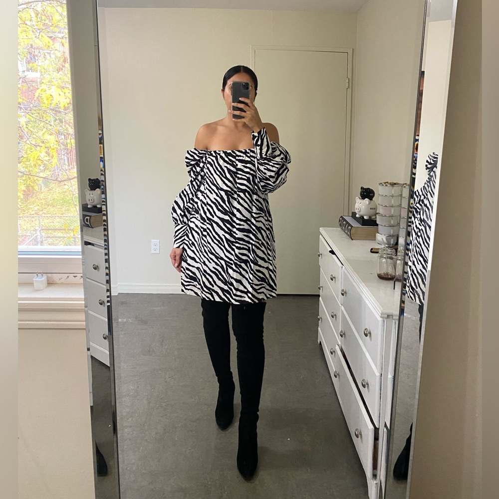 🛍️ZARA BEAUTIFUL SUPER VERSATILE DRESS WORN ONCE